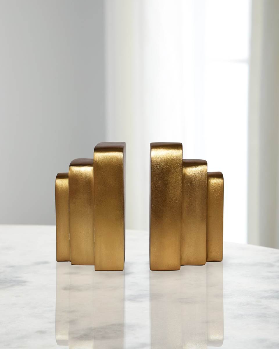 Karat Bookends Pair
